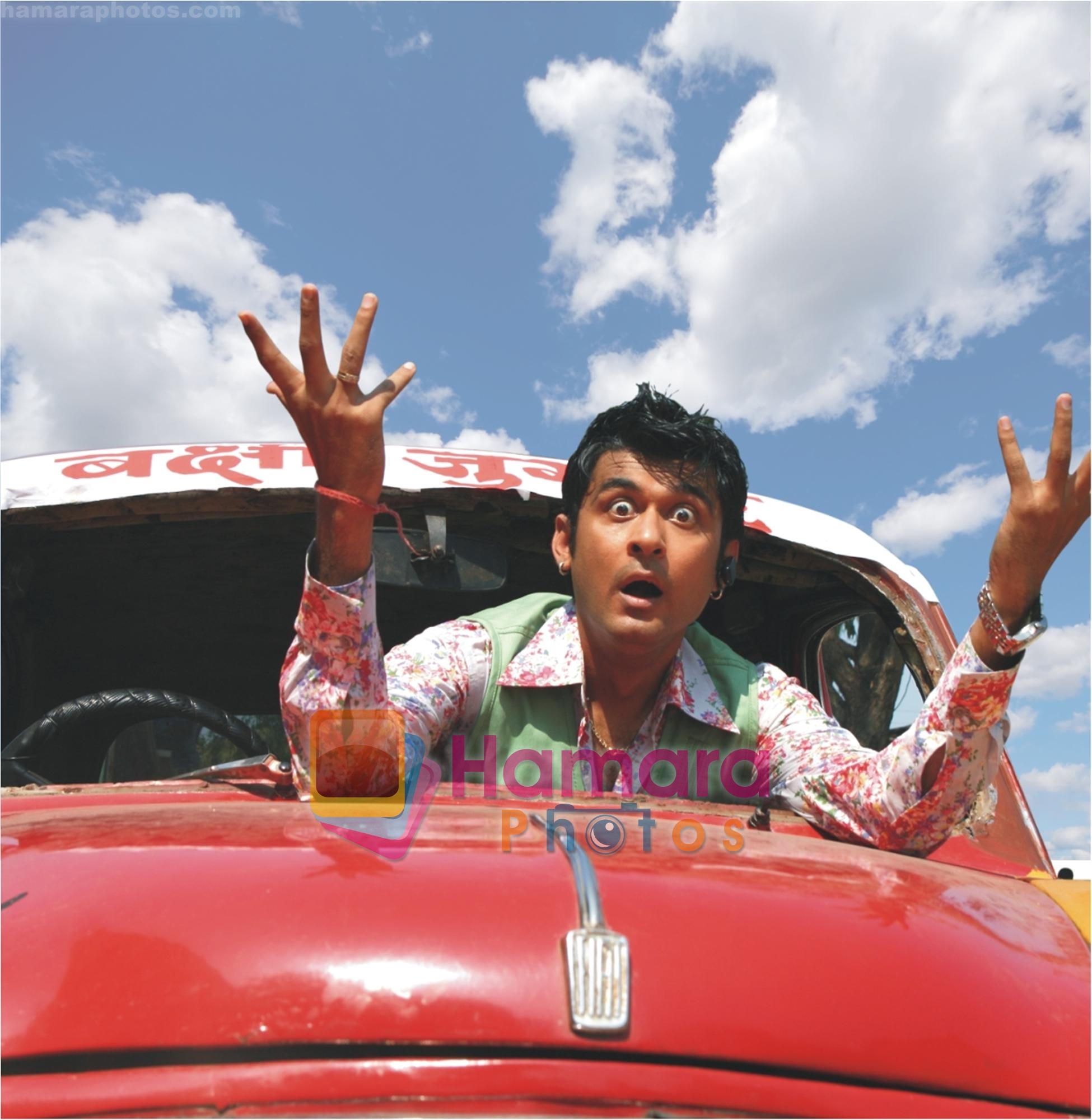 Nitin Arora in the movie still of Jugaad