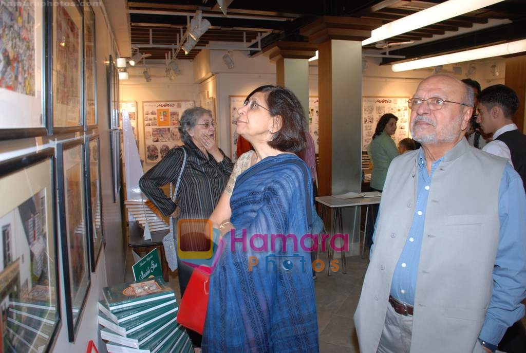 Shyam Babegal at the launch of Mario Miranda exhibition in Cymroza Art Gallery on 7th Jan 2009 