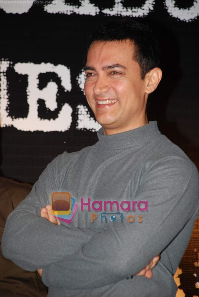 Aamir Khan at Ghajini success bash in J W Marriott on 12th Jan 2009 