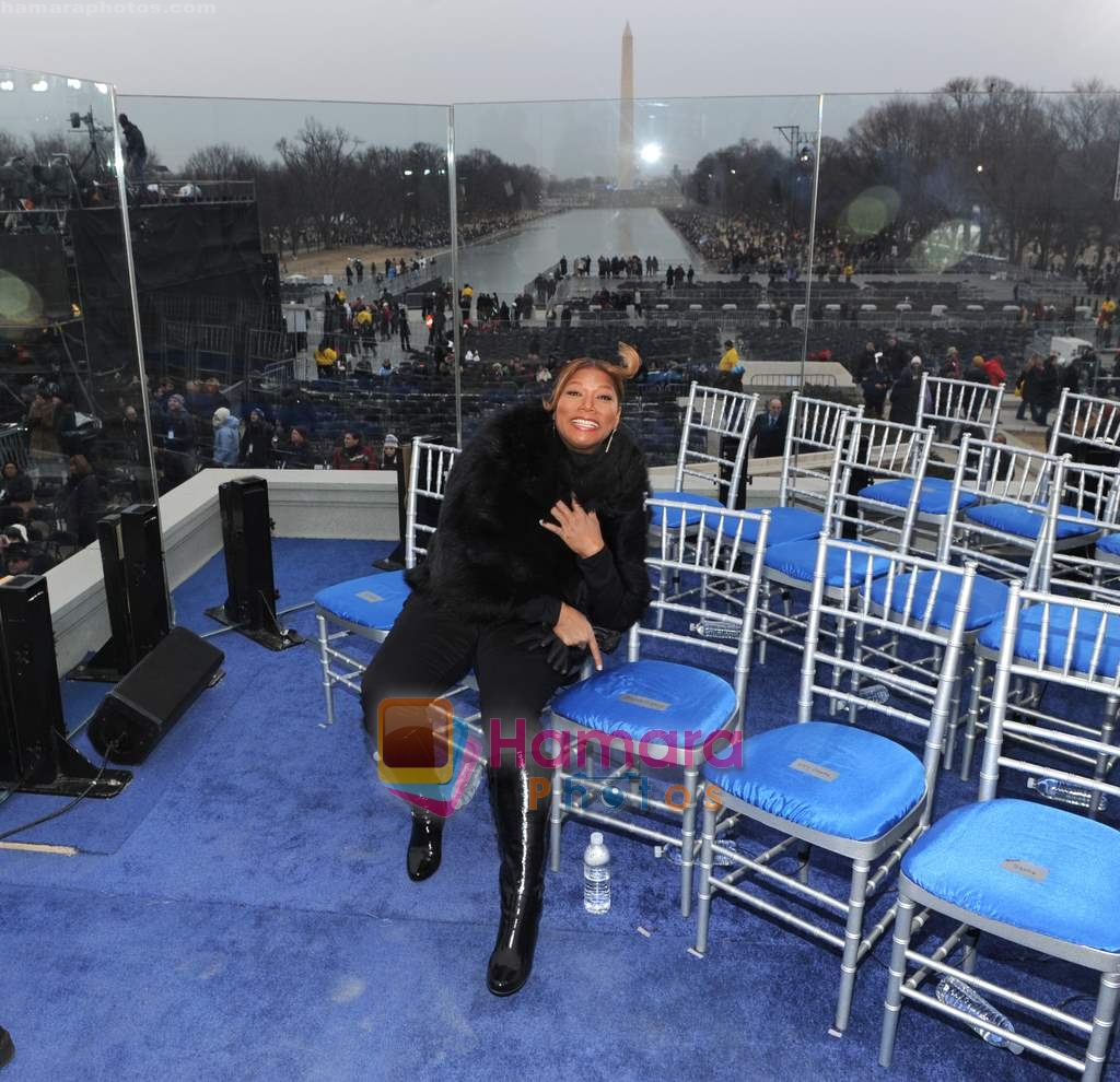 at Obama inaugural celebration in the Lincoln Memorial on 18th Jan 2009 
