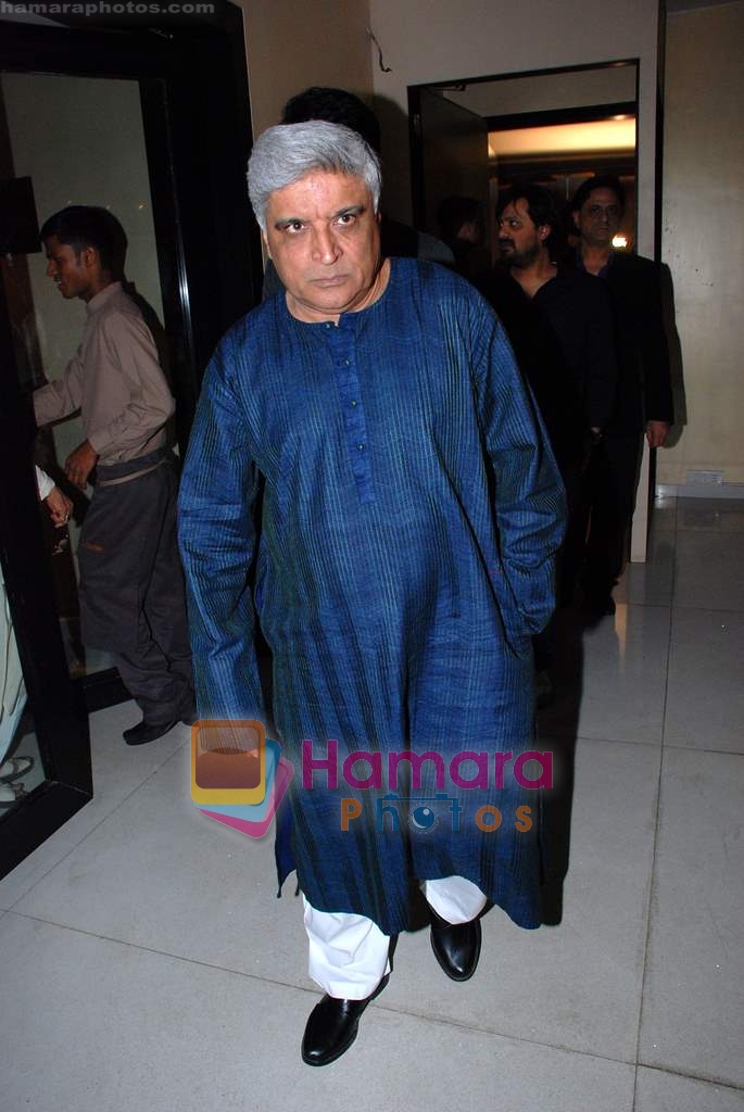 Javed Akhtar at Kumar Sanu's Fusion album launch in D Ultimate Club on 21st Jan 2009 