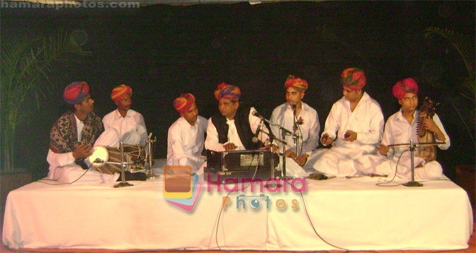 Ustad Rehmat Khan Langa at the Rajasthani Folk Music Concert 