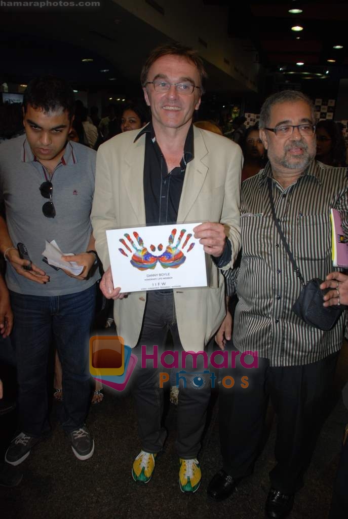 Danny Boyle at IIFW's Master Class in Fame Adlbas on 23rd Jan 2009 