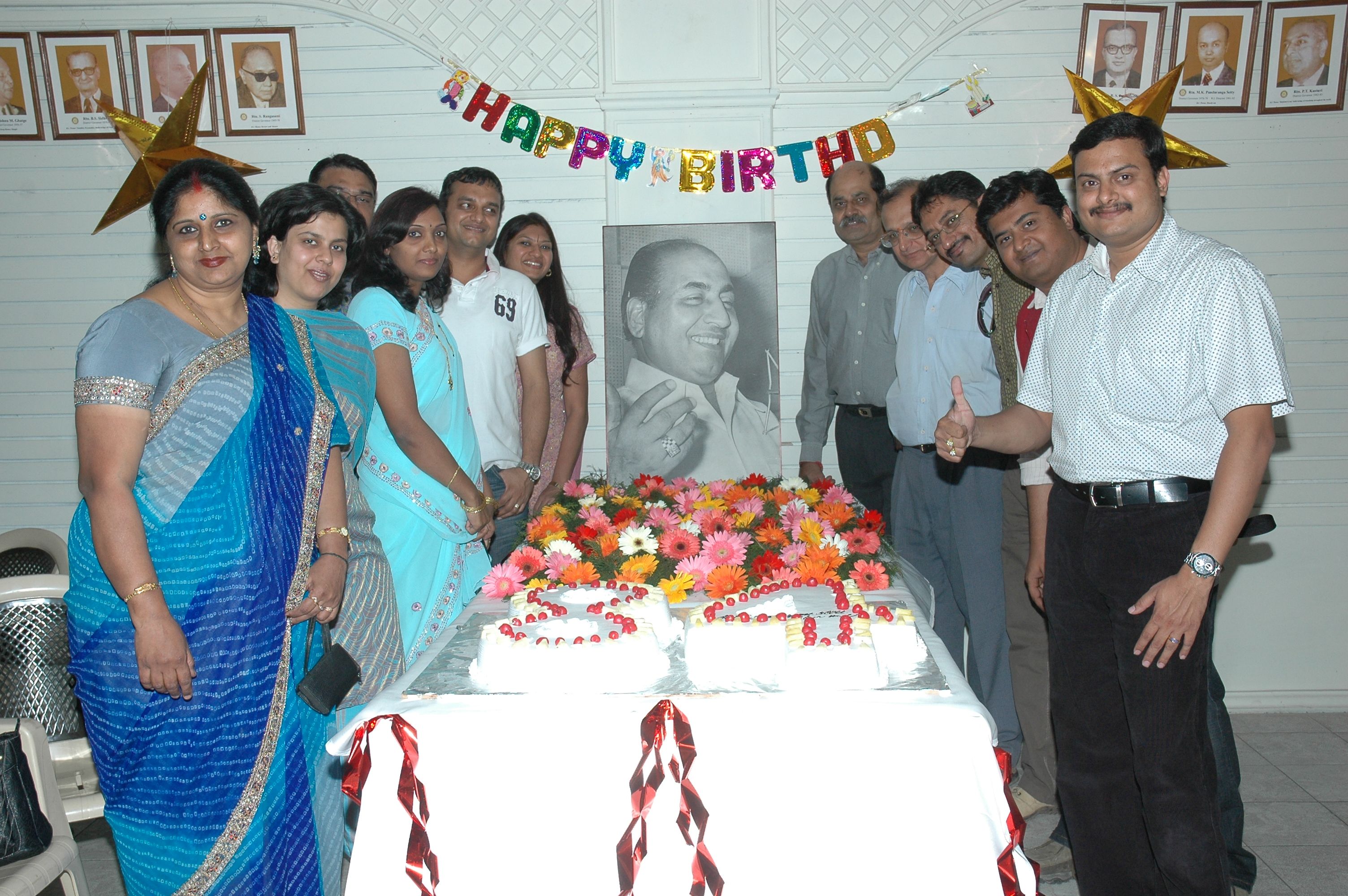Mohd Rafi's Birthday Celebration by Baar Baar Rafi on Dec 24th 2008 in Bangalore