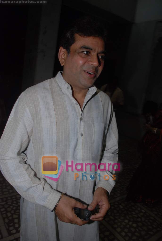 Paresh Rawal at Manoj Joshi's play Chanakya in Iskcon on 24th Jan 2009 