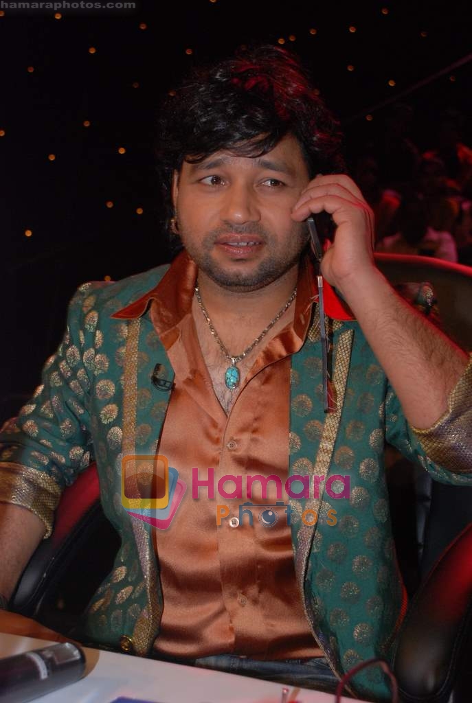 Kailash Kher on the sets of Indian Idol in R K Studios on 24th Jan 2009 