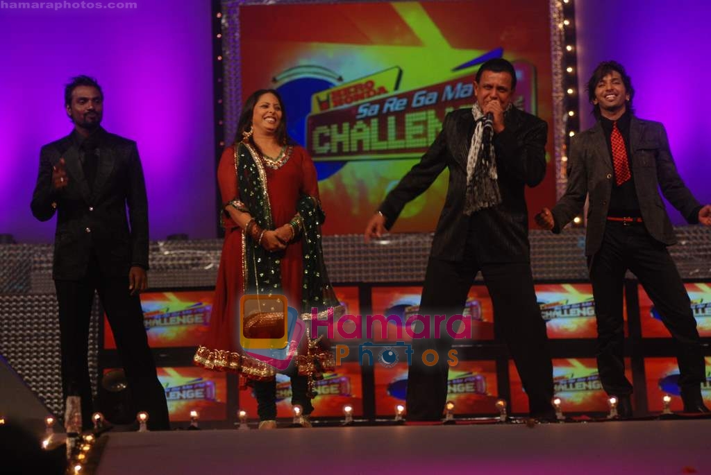 Mithun Chakraborty at the finals of SaReGaMaPa Challenge in Gateway of India on 24th Jan 2009 