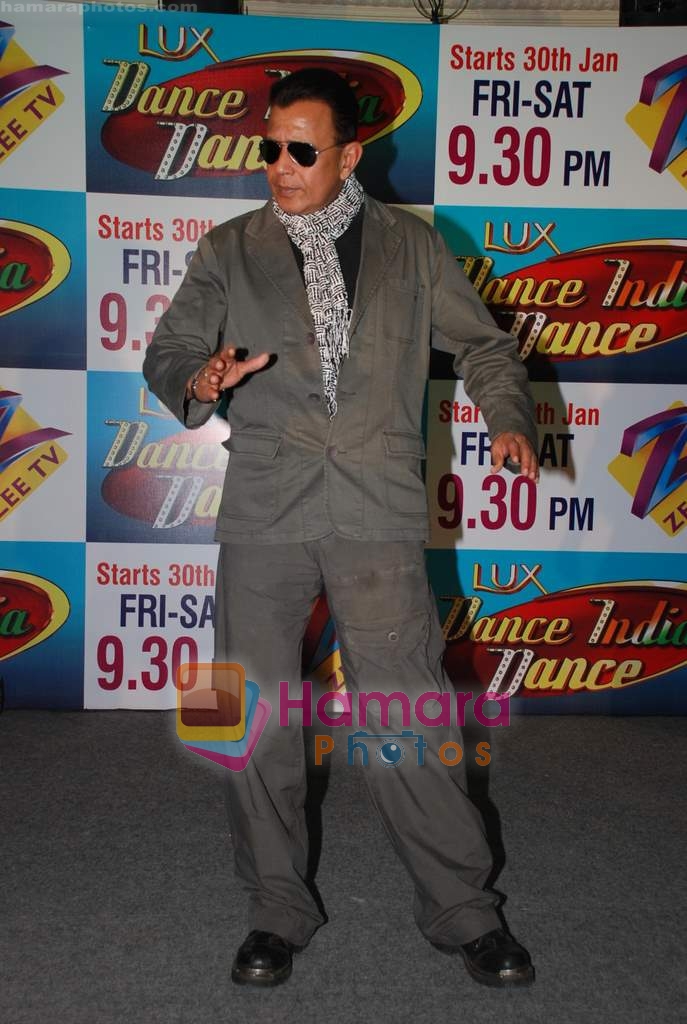 Mithun Chakraborty at the launch of Dance India Dance Show on Zee Tv in Leela Hotel on 29th Jan 2009 