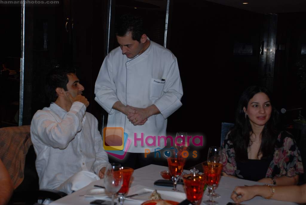 Sanjay Suri at Anita Dongre's private dinner in Hyatt Regency on 31st Jan 2009 