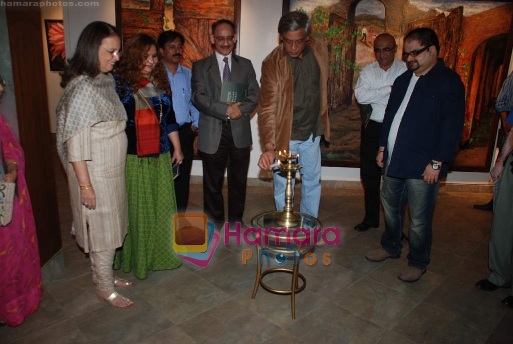 Sudhir Mishra at Rukhsana Pathan's art event in Cymroza art gallery on 3rd Feb 2009 