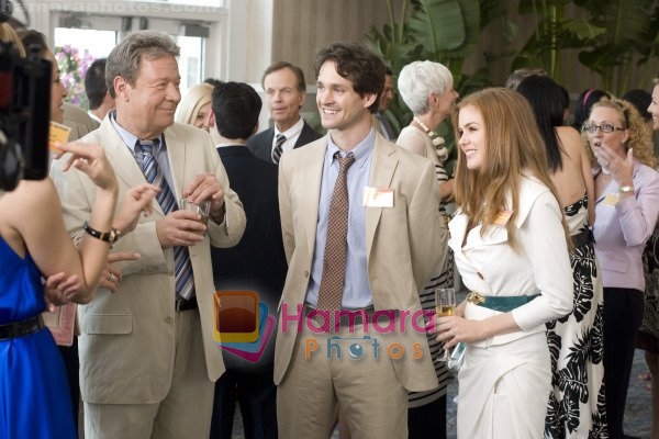 Hugh Dancy, Isla Fisher in still from the movie Confessions of a Shopaholic 