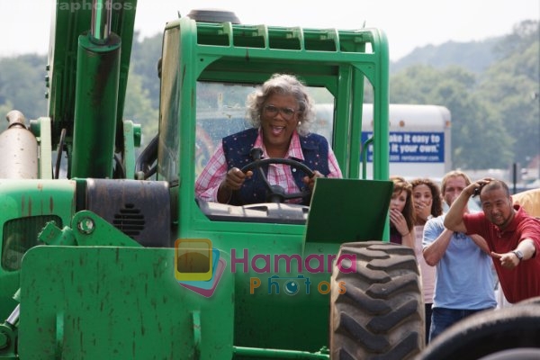 Tyler Perry in still from the movie Madea Goes to Jail 