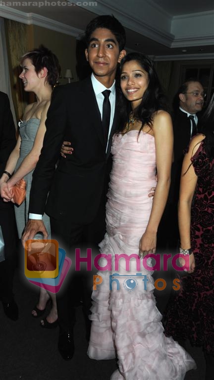 Dev Patel, Freida Pinto at BAFTA After party in Soho House and Grey Goose on 9th Feb 2009 