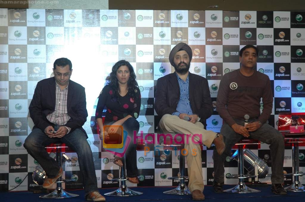 Zoya Akhtar at World Gaming day event hosted by Zapak on 12th Feb 2009 