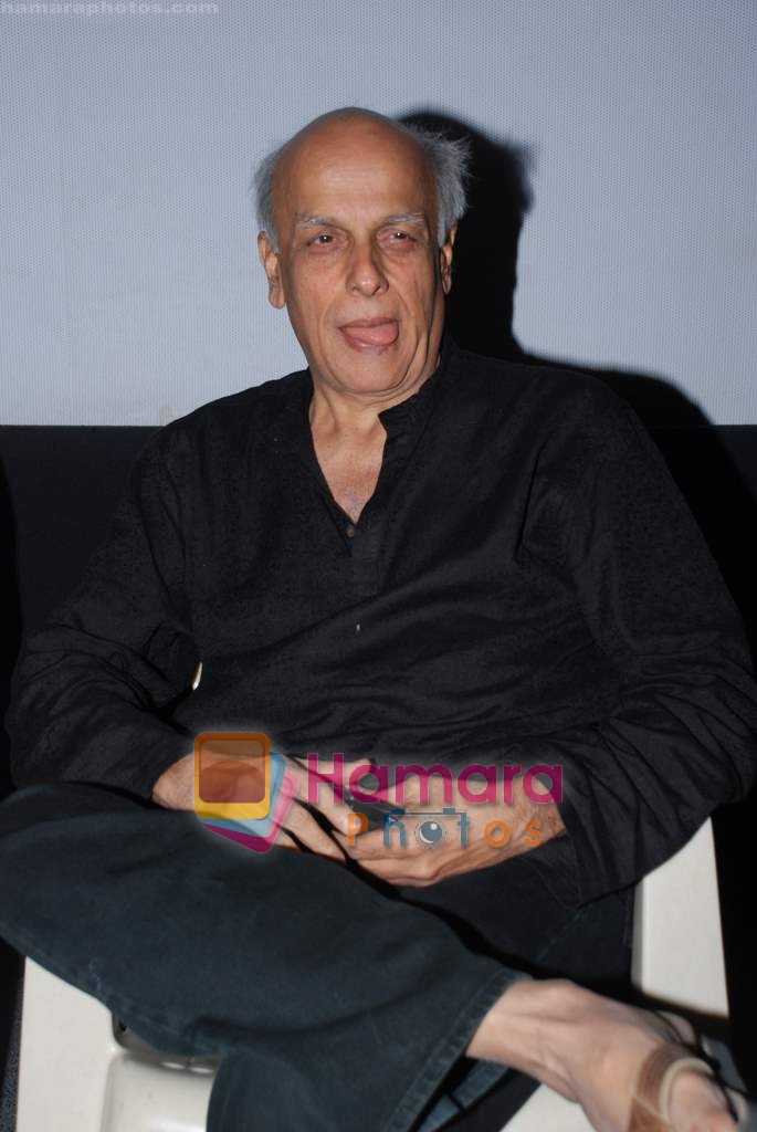 Mahesh Bhatt at Poison on the Platter film press conference in Fun Republic on 27th Feb 2009 