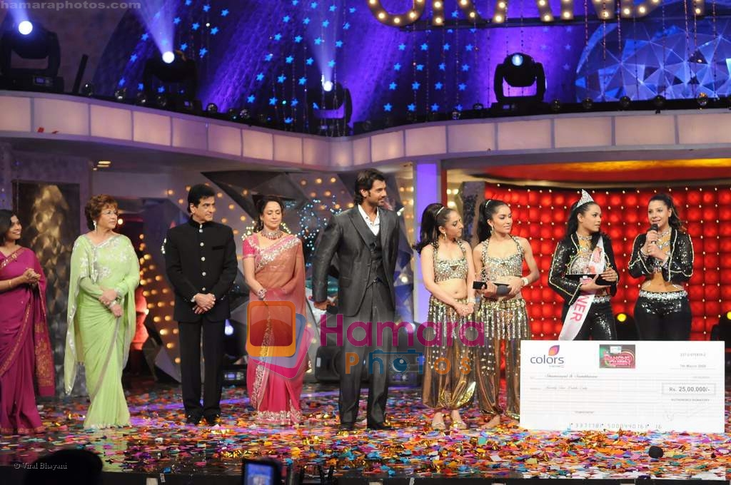 Helan, Hema, Jitendra, Sanobar, Shamayal and Sambhavna at the Dancing Queen grand finale on Colors on 7th March 2009 