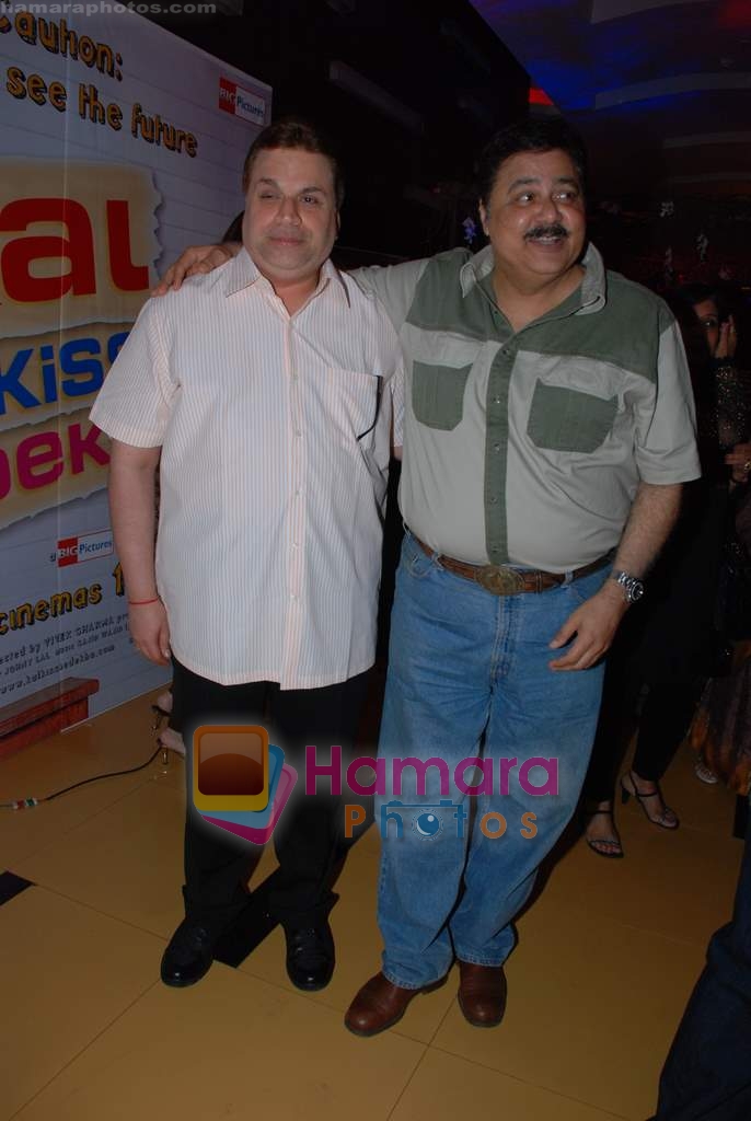 Satish Shah, Ramesh Taurani at music launch of Kal Kisne Dekha in Cinemax on 12th March 2009 