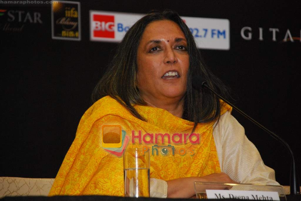 Deepa Mehta at the promotion of film Videshi in Sahara Star on 12th March 2009 
