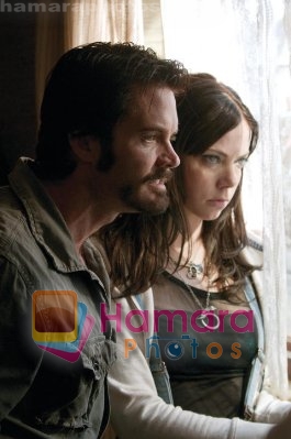 Garret Dillahunt, Riki Lindhome in still from the movie The Last House on the Left