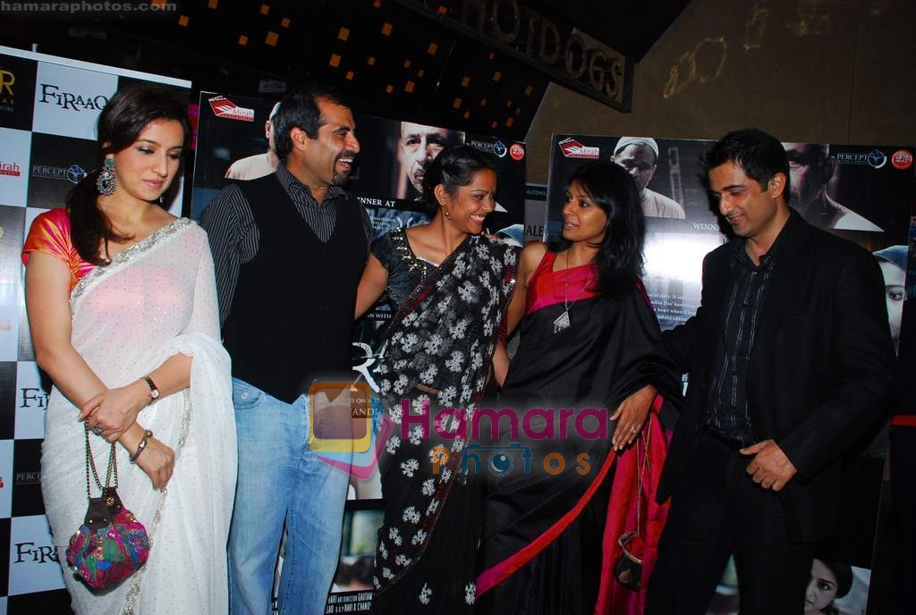 Tisca Chopra, Shahana Goswami, Nandita Das, Sanjay Suri at the Premiere of Firaaq in PVR on 19th March 2009 