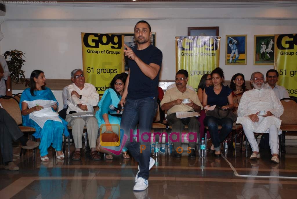 Rahul Bose, Sushma Reddy at GOG Ngo event in CCI on 19th March 2009 