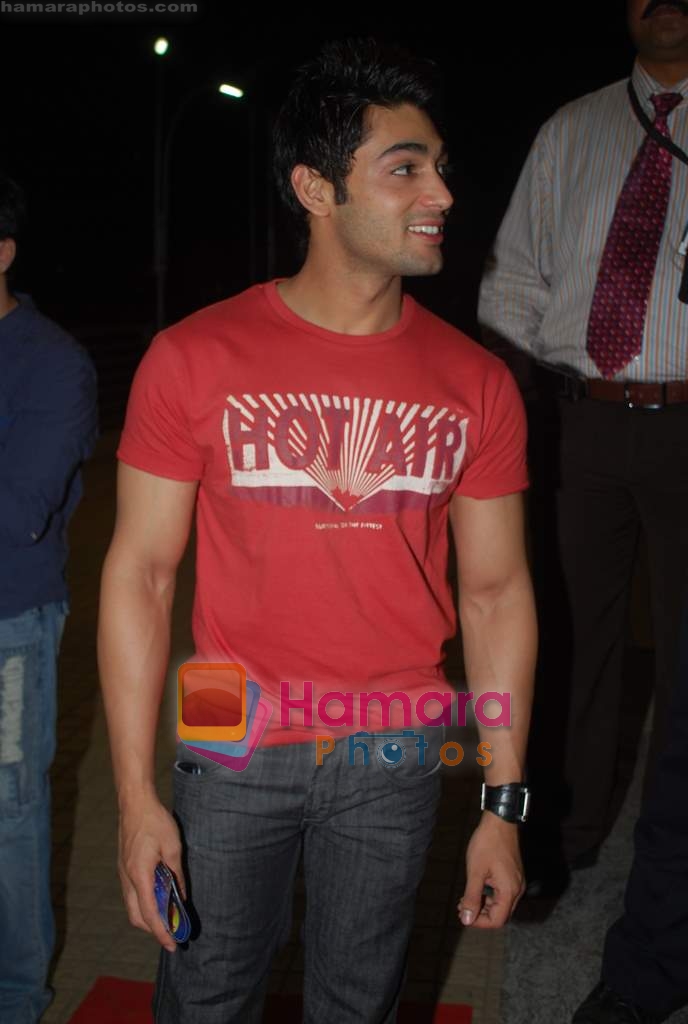 Ruslaan Mumtaz at the Premiere of Aloo Chaat in PVR, Juhu on 19th March 2009 