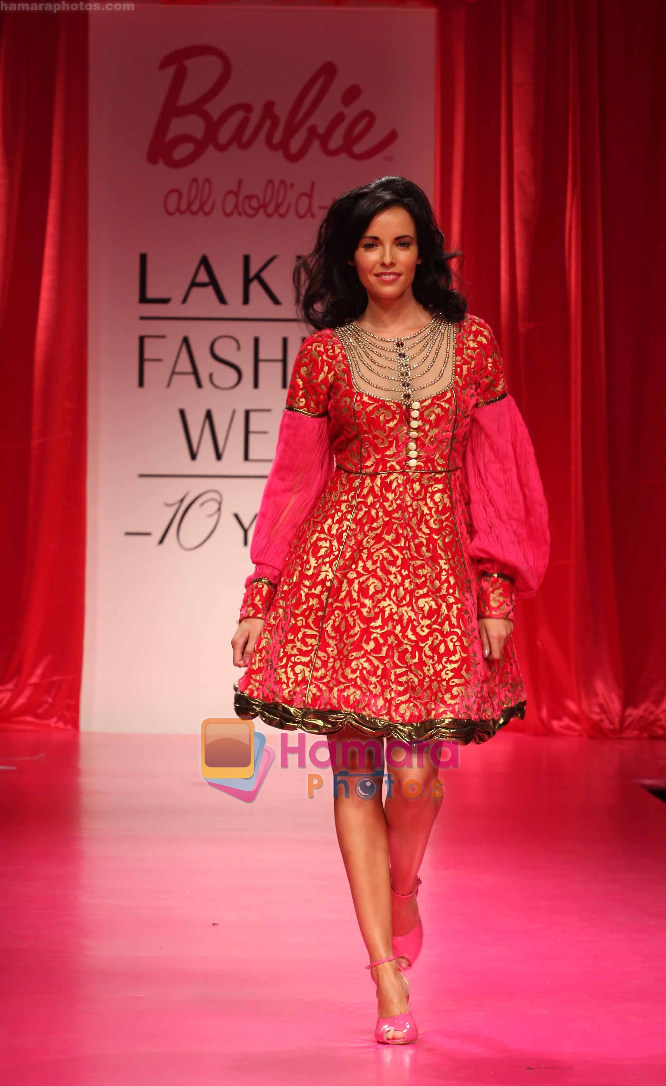 Barbie All Doll_d Up at Lakme Fashion Week Fall Winter 2009 