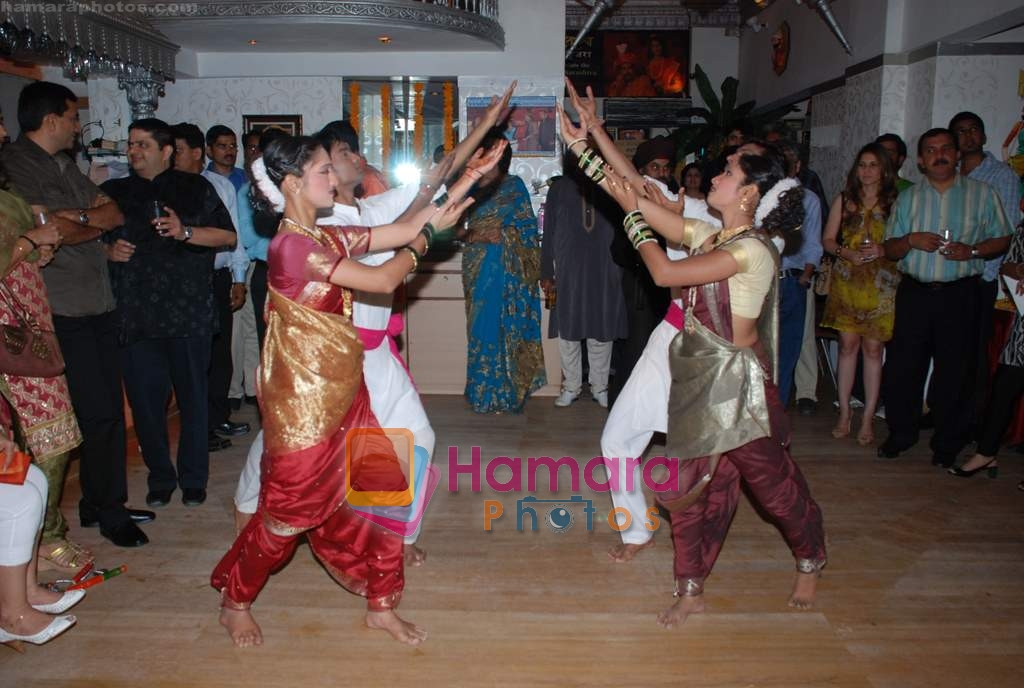 at the celebration of Gudi Padwa at Suhas Awchat's Diva Maharashtra Cha's restaurant in Mahim on 26th March 2009 