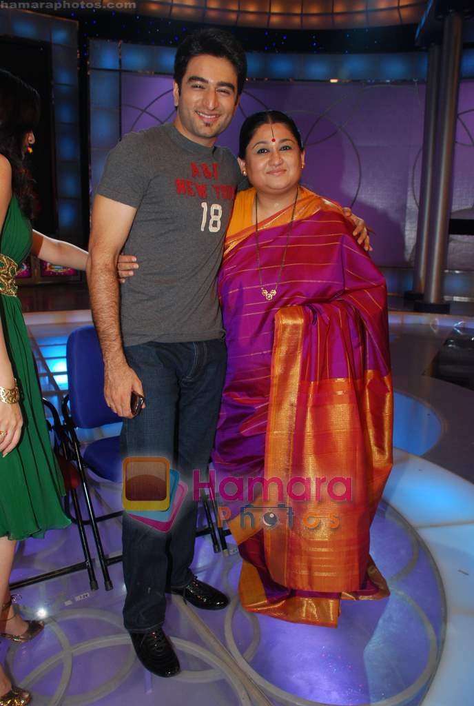 Shubha Mudgal at Amul Star Voice of India on location in FilmCity on 3rd April 2009 