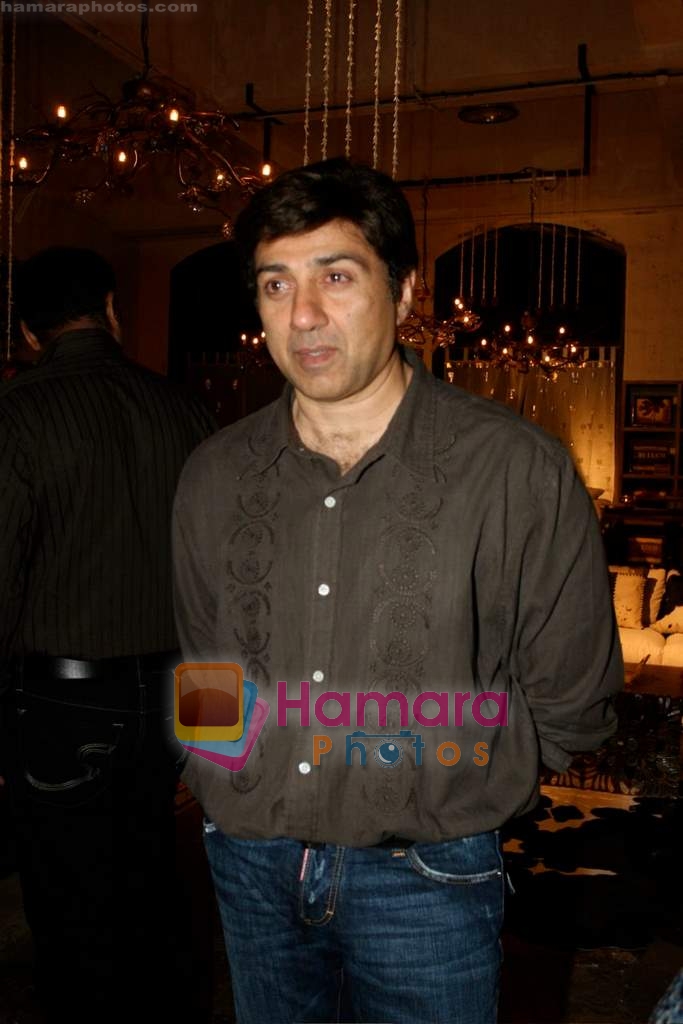 Sunny Deol at Tania Deol's interiors at Good Earth on 4th April 2009 