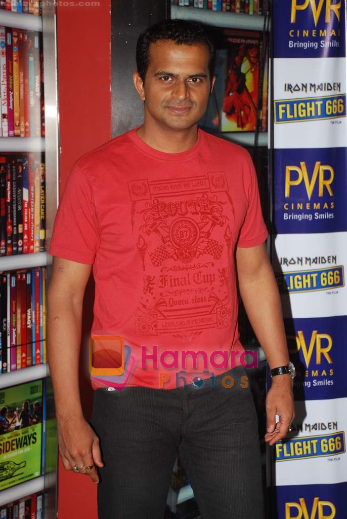 Siddharth Kannan at Iron maiden Flight 666 premiere in PVR on 7th May 2009 