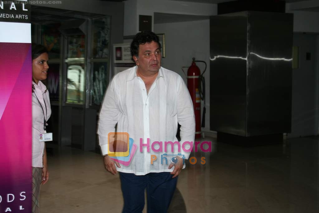 Rishi Kapoor lectures at Whistling Woods in FilmCity on 20th May 2009