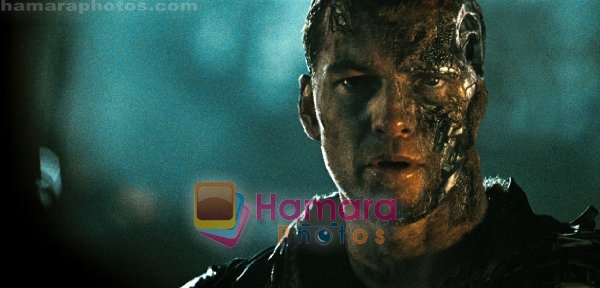 Sam Worthington in still from the movie Terminator Salvation 
