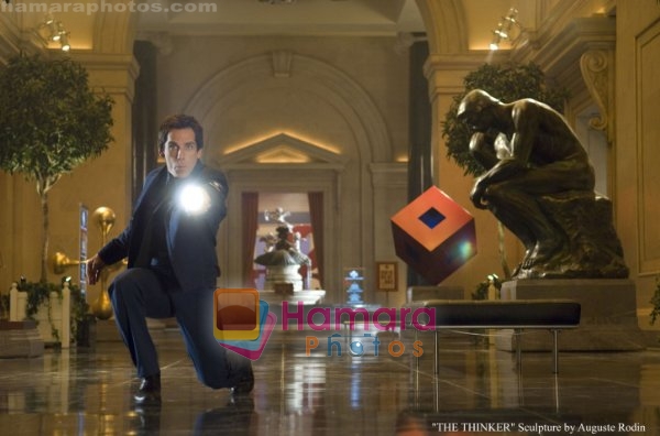 Ben Stiller in still from the movie Night at the Museum - Battle of the Smithsonian 