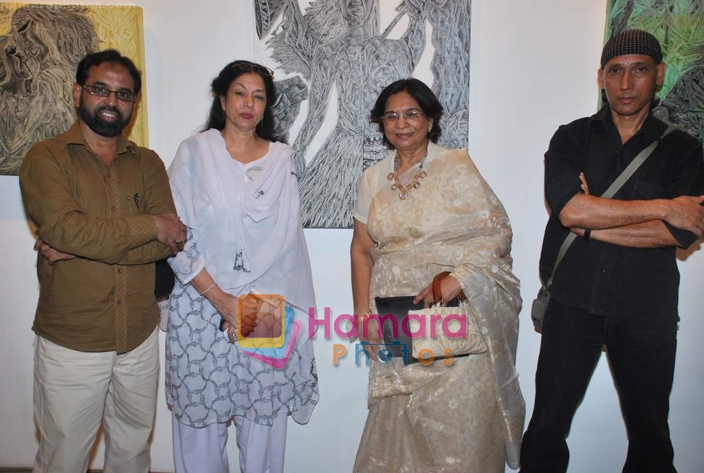 at Kiran Chopra's art exhibition in Jehangir on 1st june 2009 
