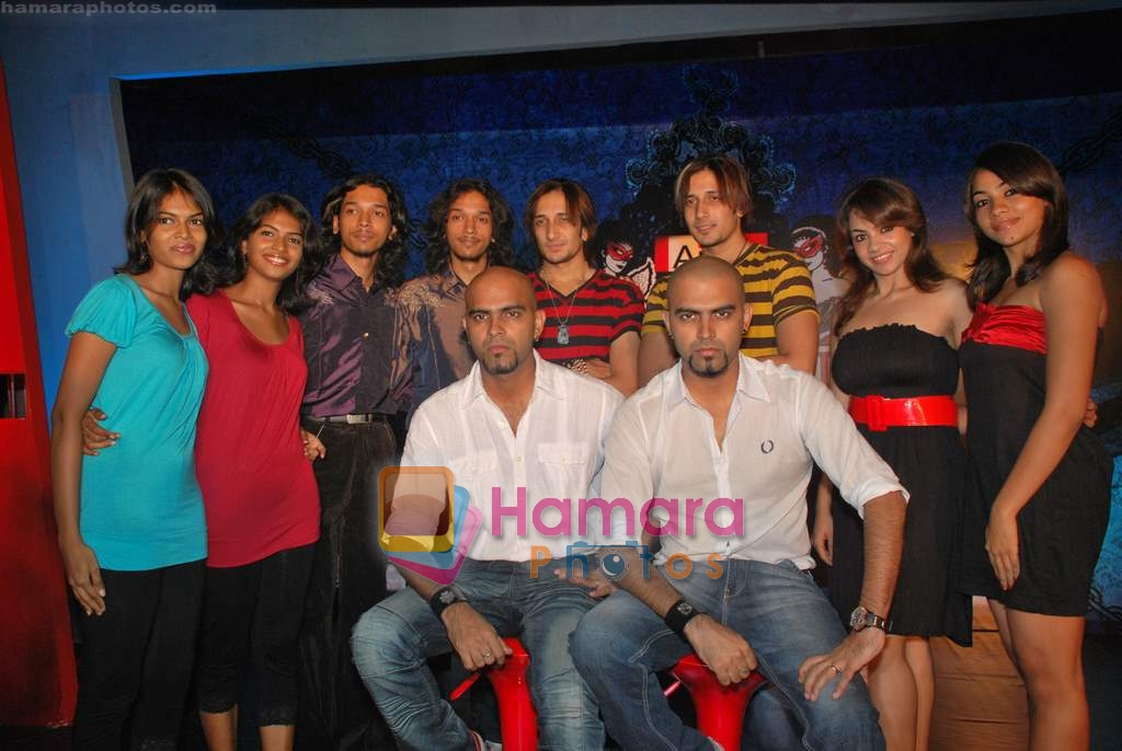MTV launches India's first twin game with MTV Roadies twin Rajeev and Nauman in MTV Office on 11th June 2009 