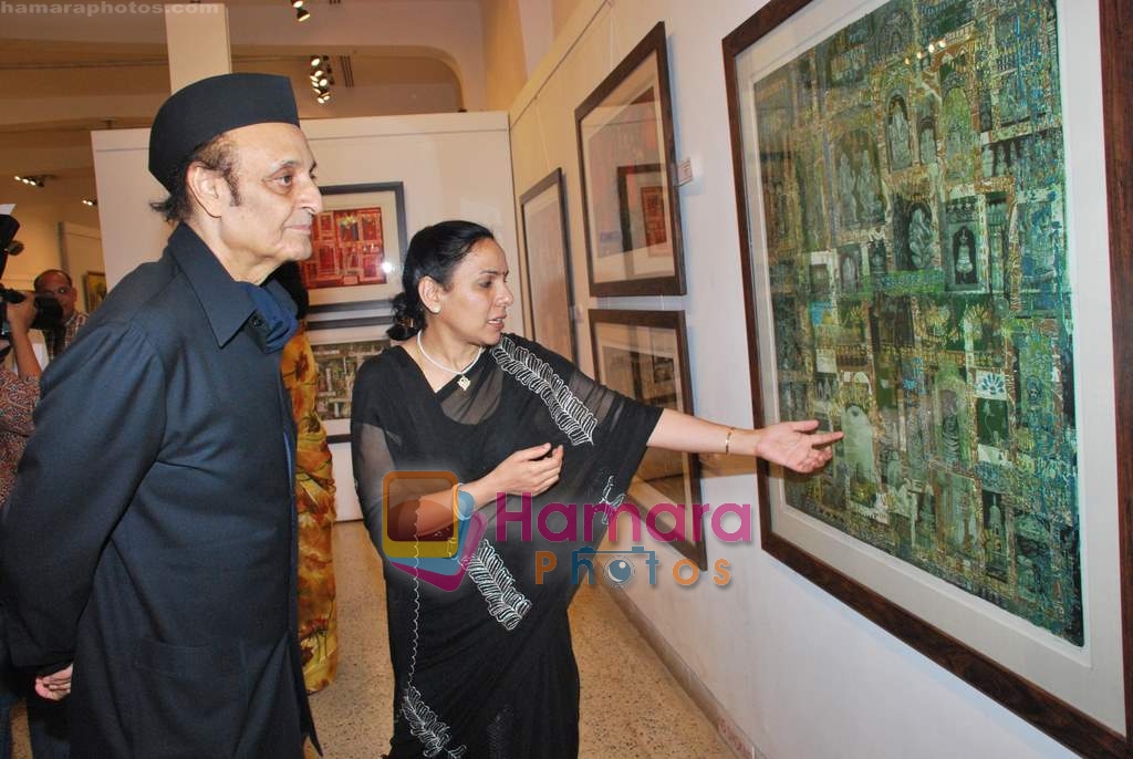 Princess Asha Raje Gaekwad & Baroda Royal family host Gaekwad Art Exhibition in Jehangir on 18th June 2009 