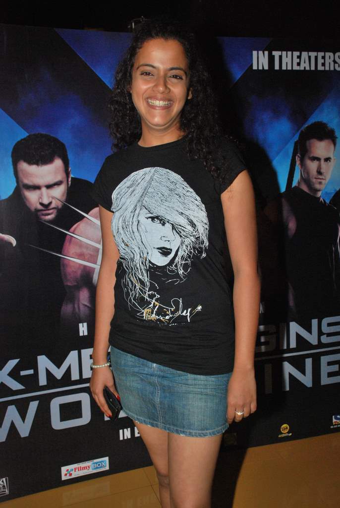 Gauri Karnik at X-Men 2 premiere in Cinemax on 17th June 2009 