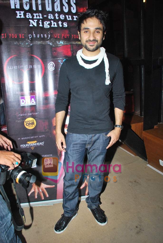 Vir Das at Hamateur event by stand up comedian Vir Das in Blue Frof on 21st June 2009 