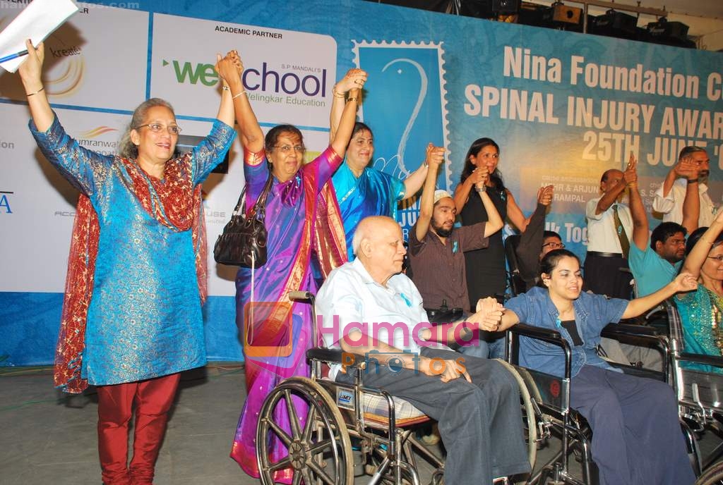 Mehr Jessia at Nian Foundation's 1st spinal injury awareness day in India in Matunga on 25th June 2009 