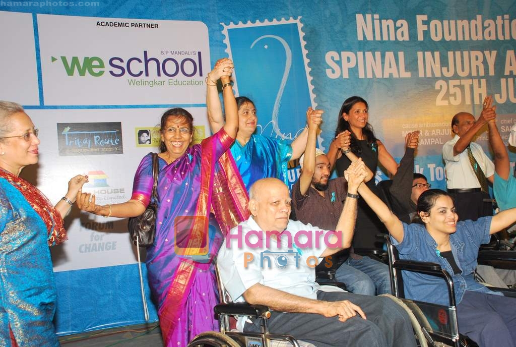 Mehr Jessia at Nian Foundation's 1st spinal injury awareness day in India in Matunga on 25th June 2009