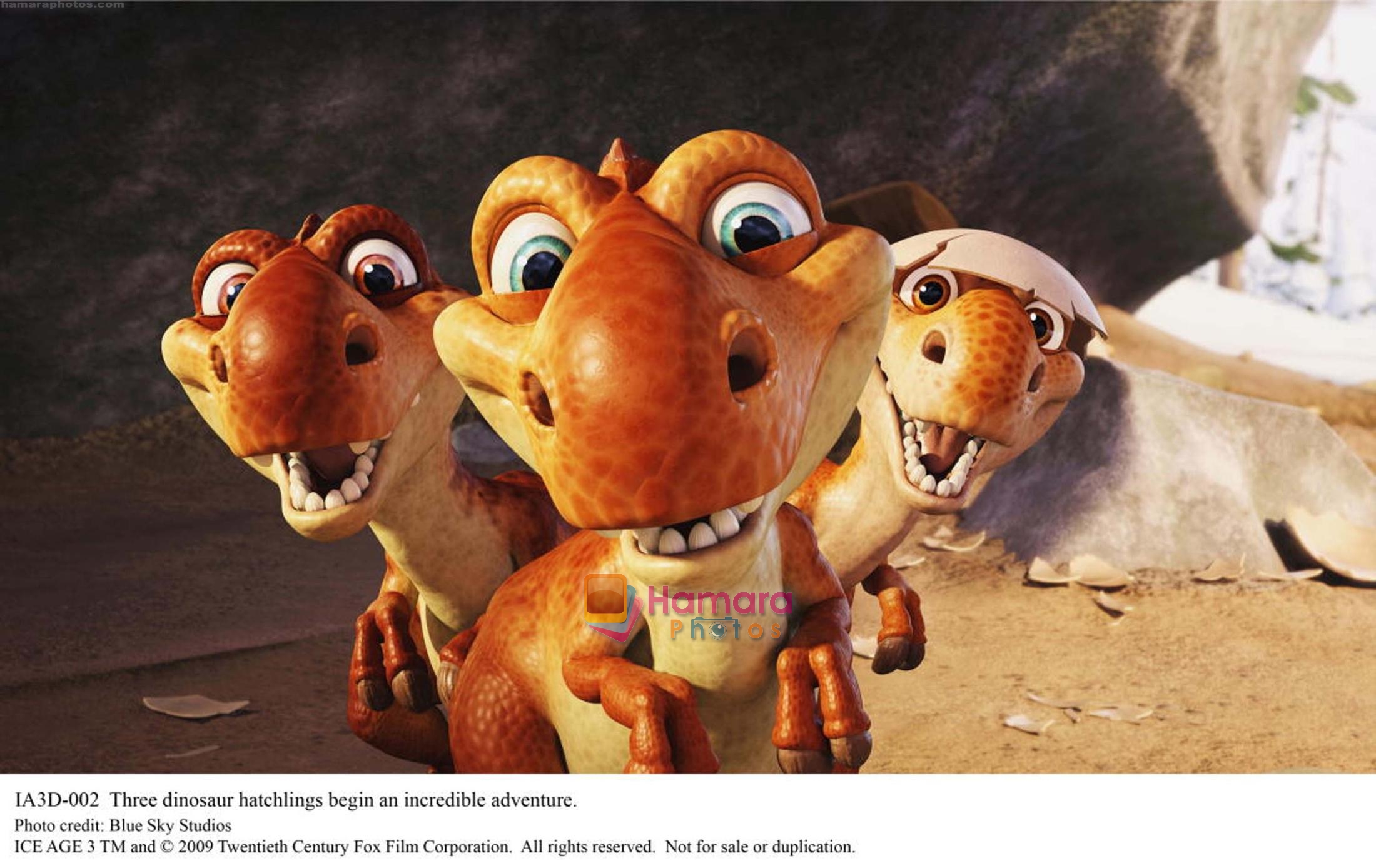 in the still from movie Ice Age 3