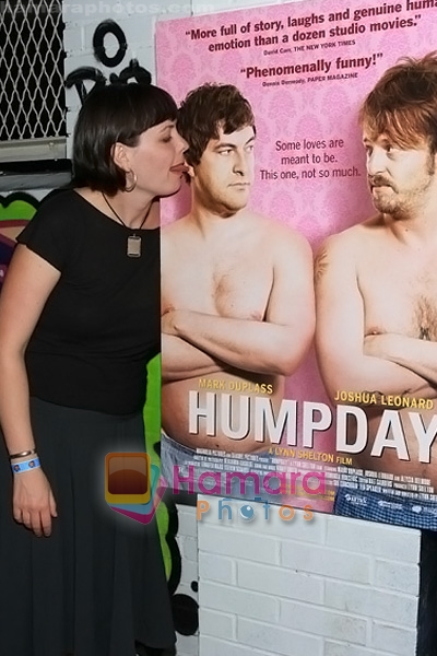 Alycia Delmore at the premiere of HUMPDAY on June 26, 2009 in New York City 