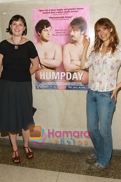 Alycia Delmore, Lynn Shelton at the premiere of HUMPDAY on June 26, 2009 in New York City