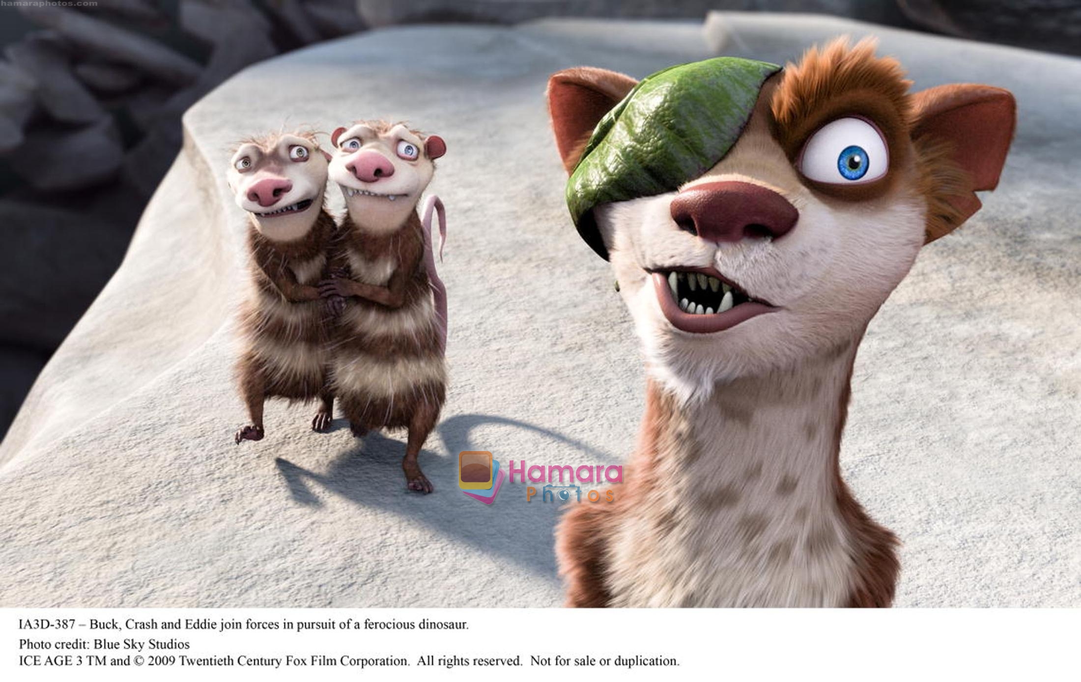in the still from movie Ice Age 3 