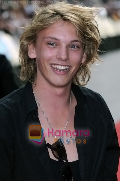 Jamie Campbell Bower at the premiere of PUBLIC ENEMIES on 29th June 2009 in London