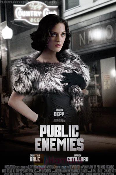 still from the movie PUBLIC ENEMIES 