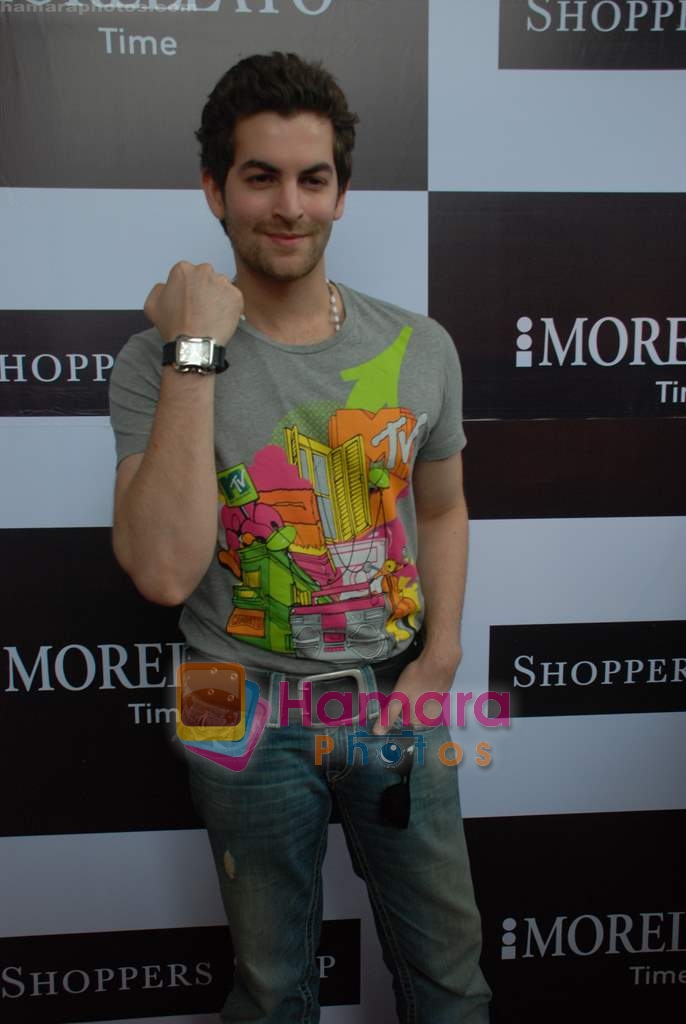 Neil Mukesh promotes Morellato Time watch at Shoppers Stop, Juhu, Mumbai on 7th july 2009 