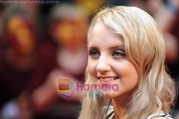 Evanna Lynch at the UK Premiere of movie HARRY POTTER AND THE HALF BLOOD PRINCE on 7th JUly 2009 in Odeon Leicester Square 