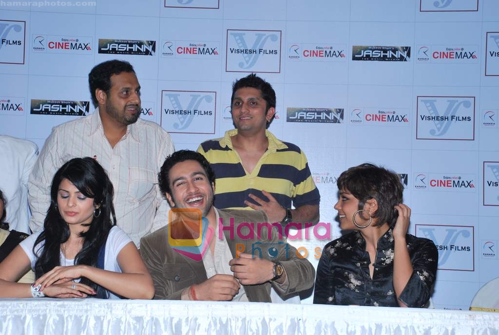 Adhyayan Suman, Anjana Sukhani, Shahana Goswami at Jashnn film press meet in Cinemax on 8th July 2009 